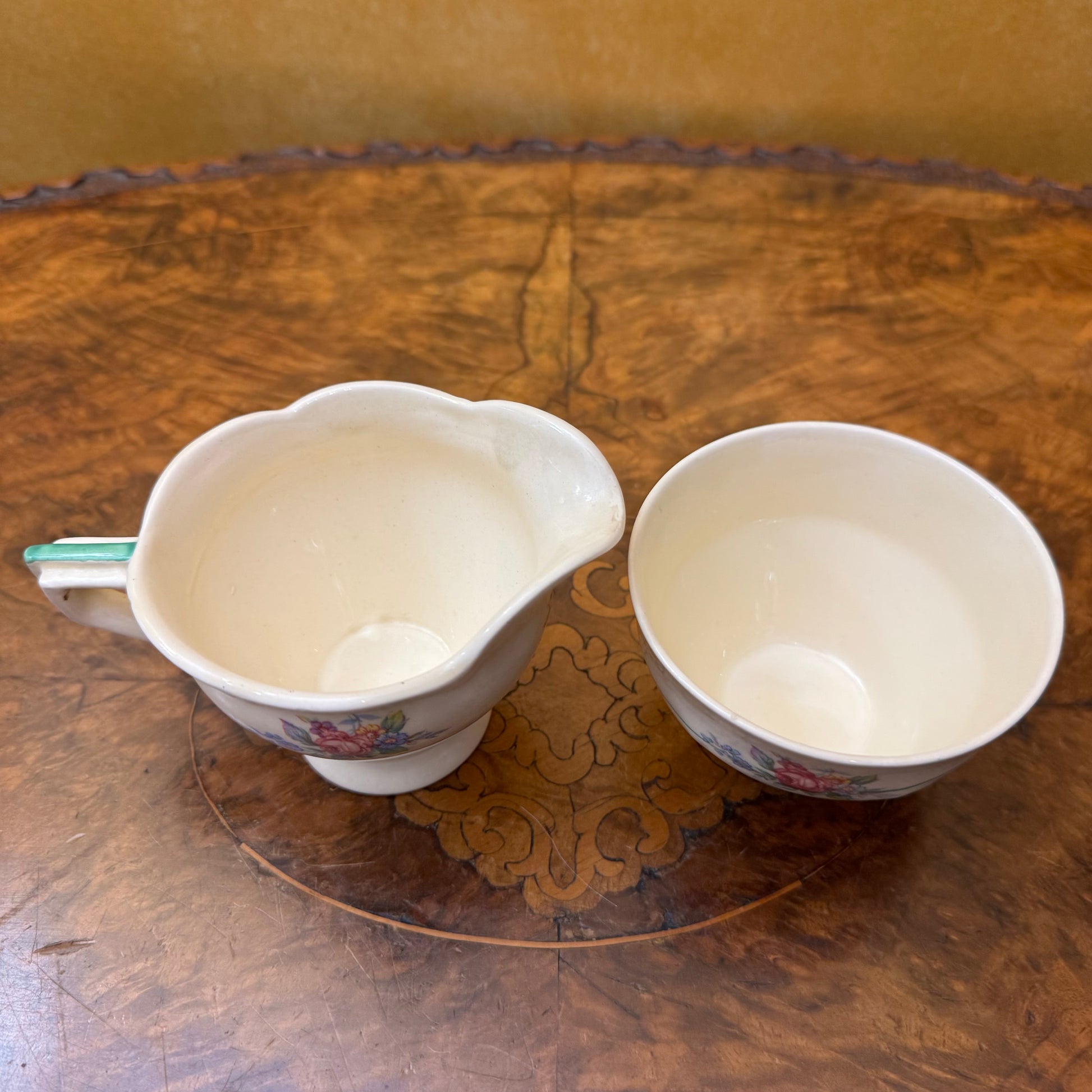 Burleigh Athlone Jug Creamer & Sugar 