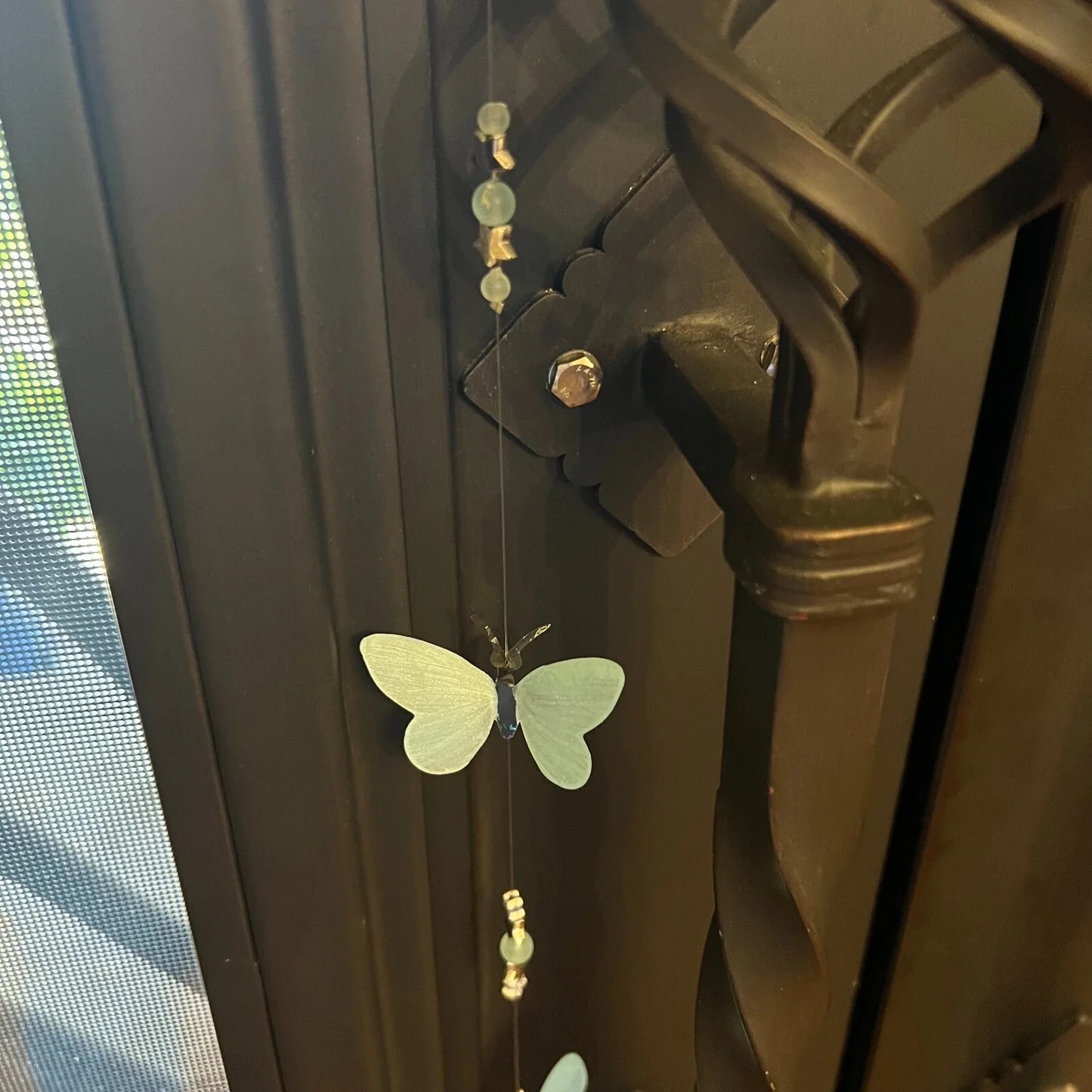 Crystal Butterfly Hanging Ornament