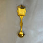 Vintage Cairns Australia Gold Colour Souvenir Tea Spoon