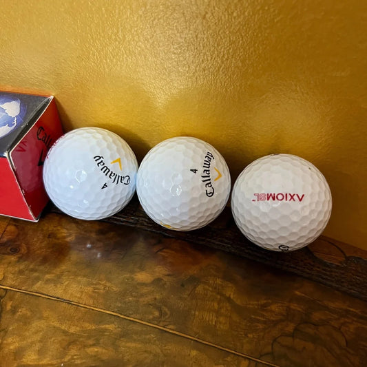 Callaway 3 Golf Balls In Box