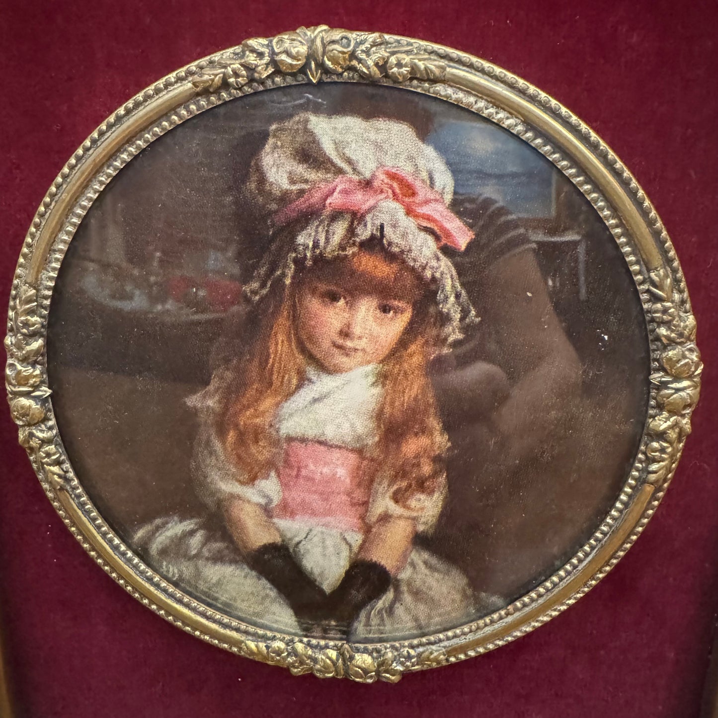 Cameo Creation Girl Portrait Vintage 