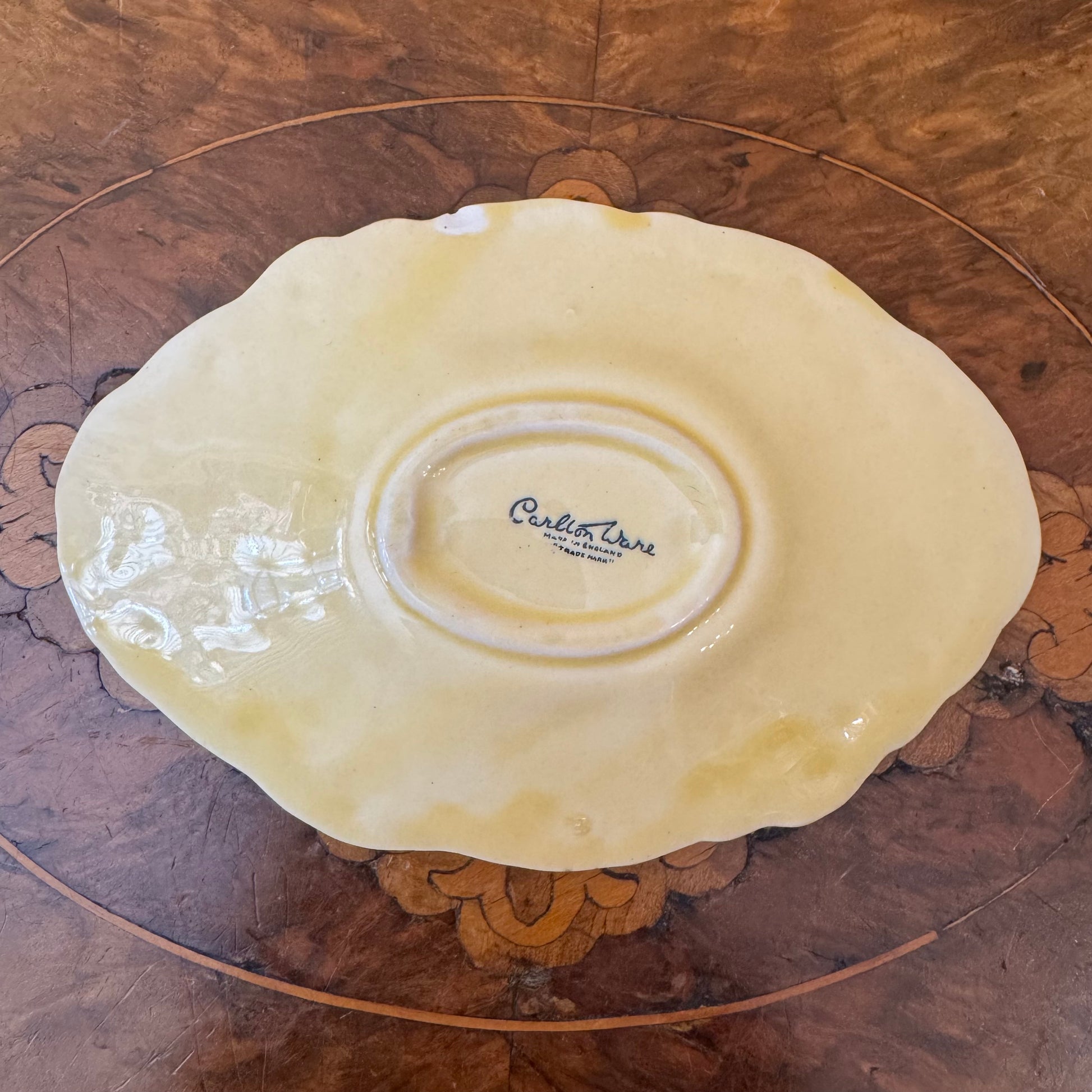 Carlton Ware Boat Saucer Plate 