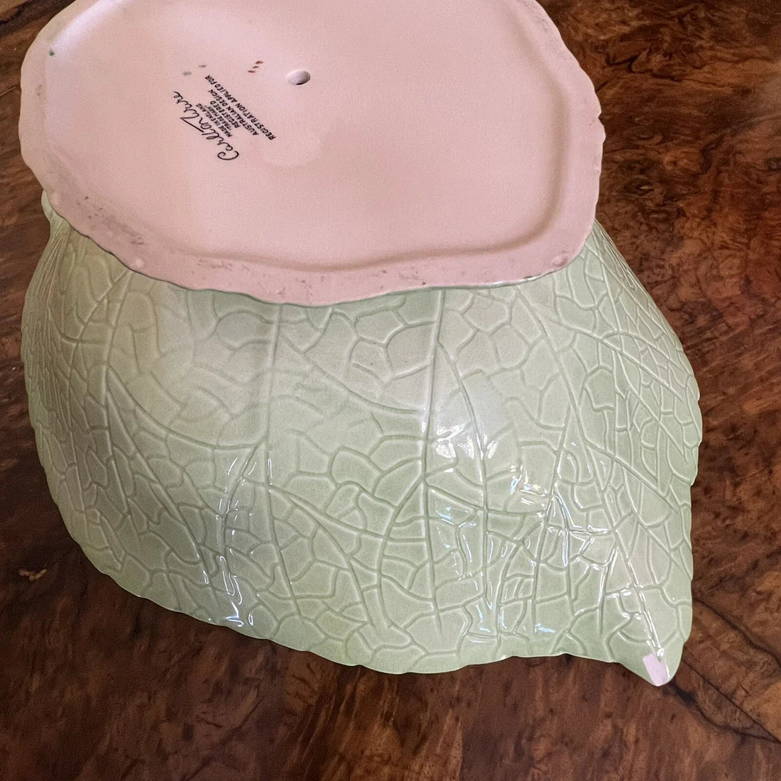 Vintage Carlton Ware Foxglove Large Display Bowl