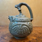 Celadon Porcelain Yaozhou Reverse Flow Teapot with Lion Foo
