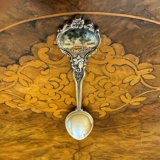 Celest Silver Plate Alice Springs Souvenir Spoon 