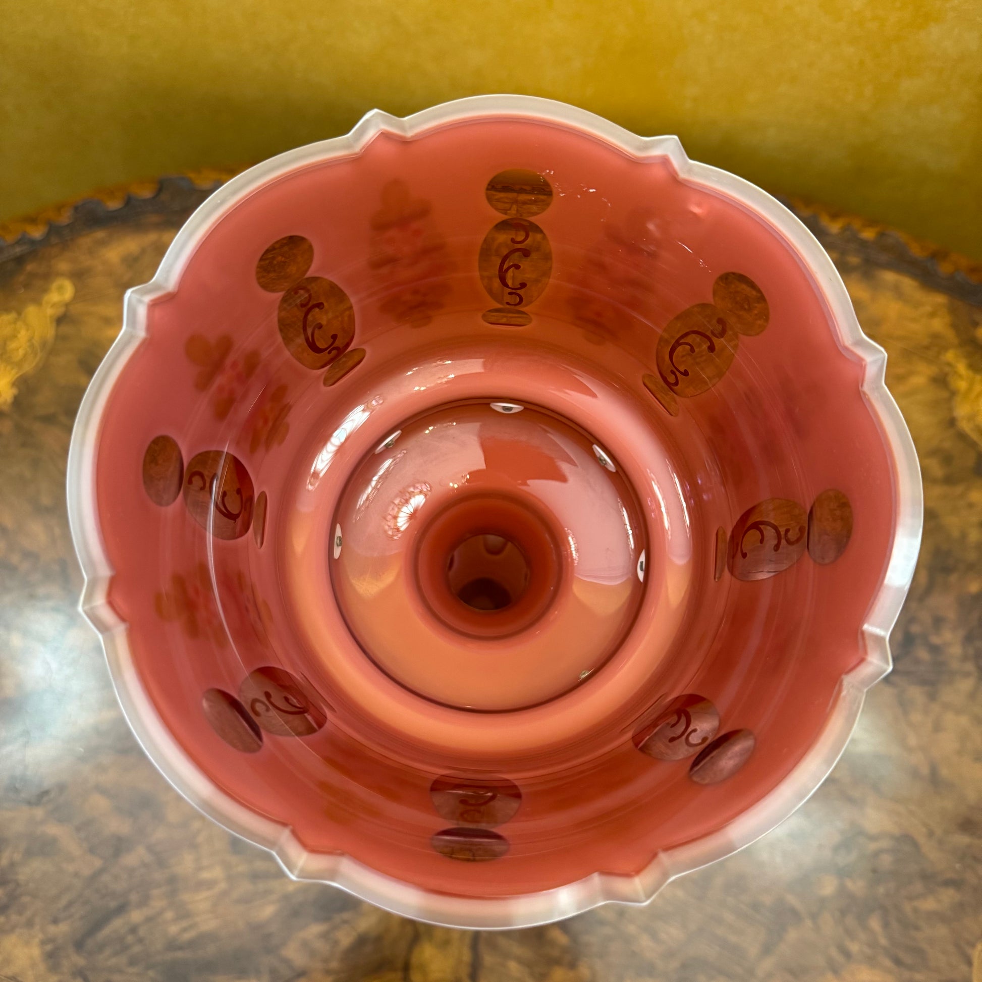 Century Bohemian Ruby-Overlay 