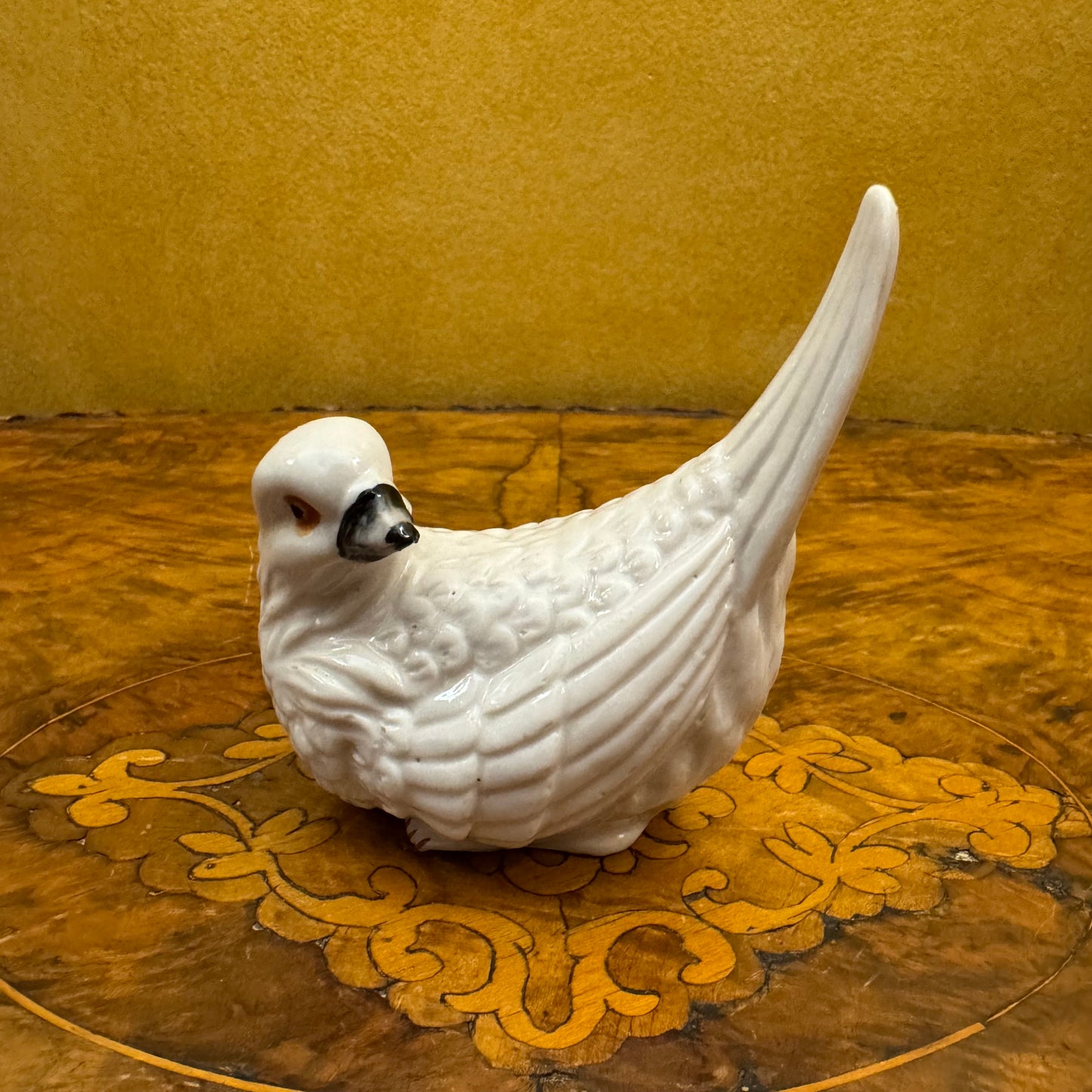 Ceramic Bird Ornament Figurine 