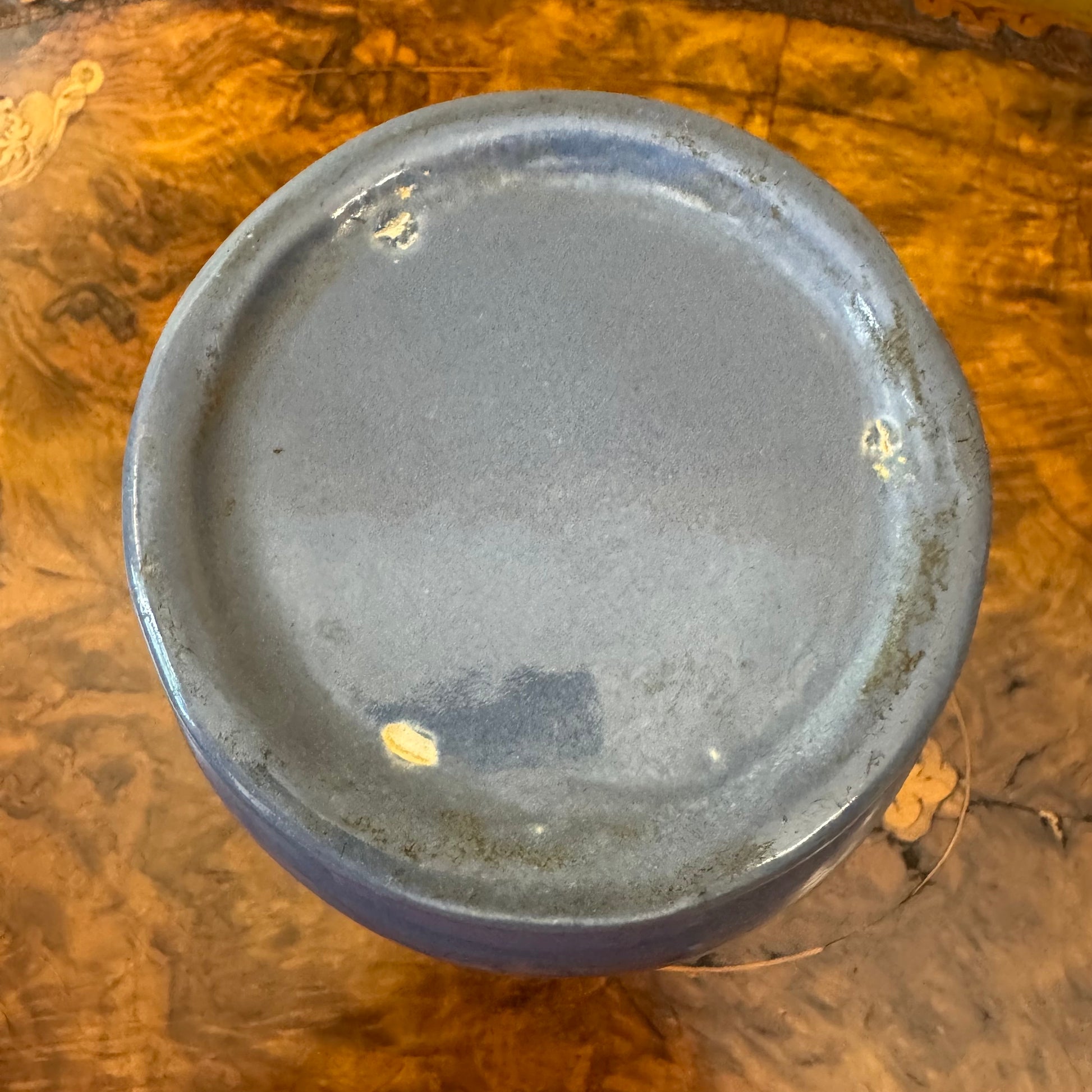 Ceramic Blue Pitcher 
