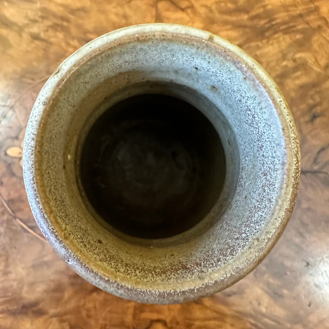 Vintage Ceramic Brown Vase