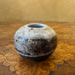 Spotty Ceramic Yellow Brown Black design Small Vase