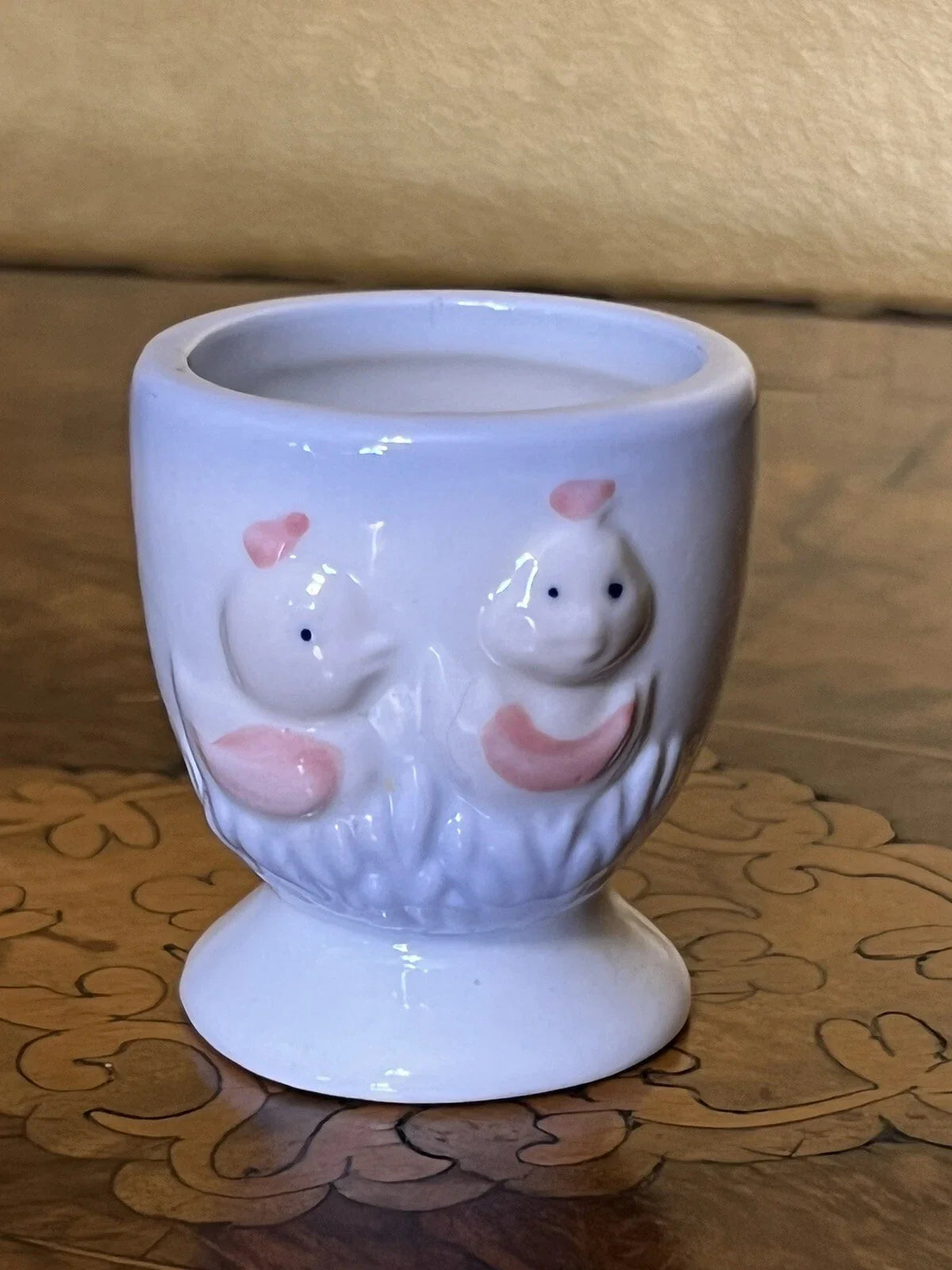 Chicken Print Egg Cup Holder