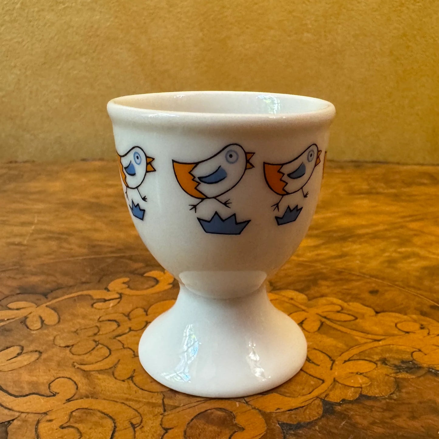 Chicks Print Egg Cup Holder