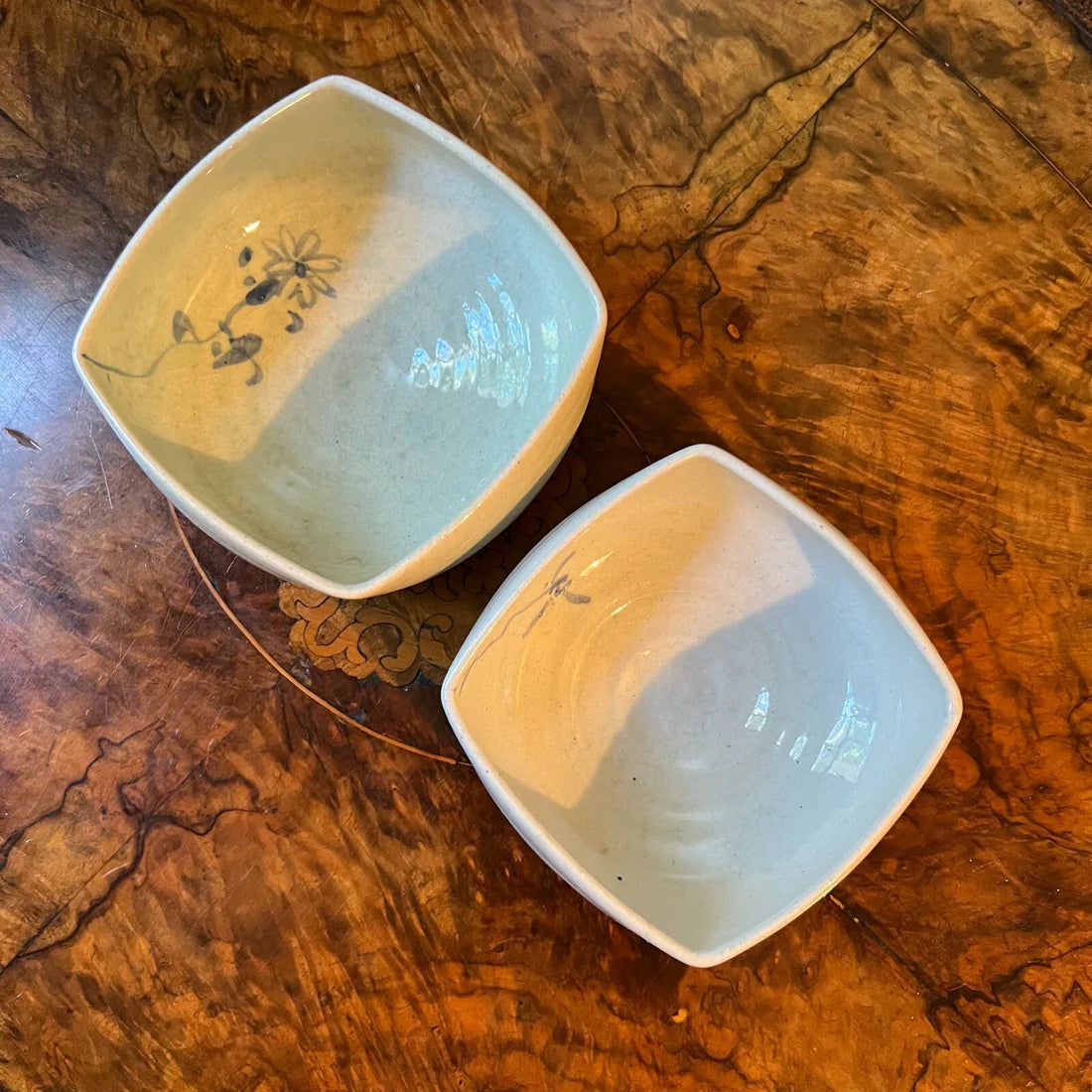Chinese Porcelain Square Bowls