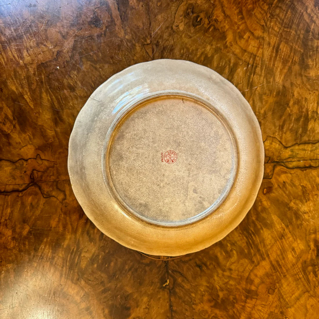 Vintage Japanese Chintz Print Bowl