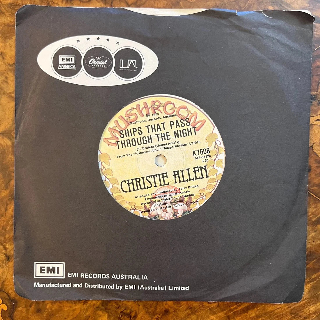 Christie Allen Goose Bumps/ Ships That Pass Through The Night Record