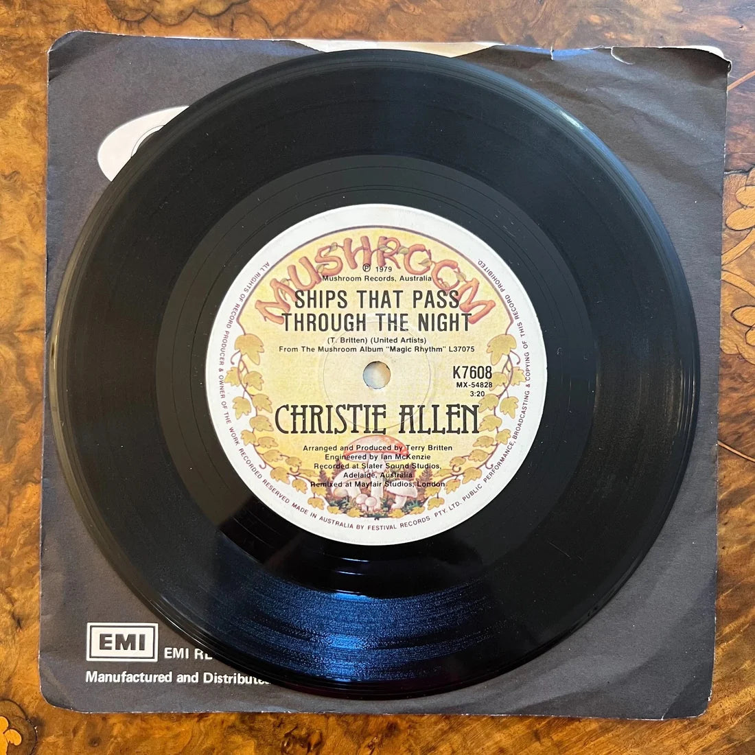 Christie Allen Goose Bumps/ Ships That Pass Through The Night Record