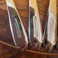 Vintage Chromium Plated Desserts Forks Set Sheffield England