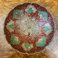 Cloisonne Peacock Bowl Vintage 