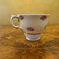 Colclough Light Yellow Floral Print Tea Cup 
