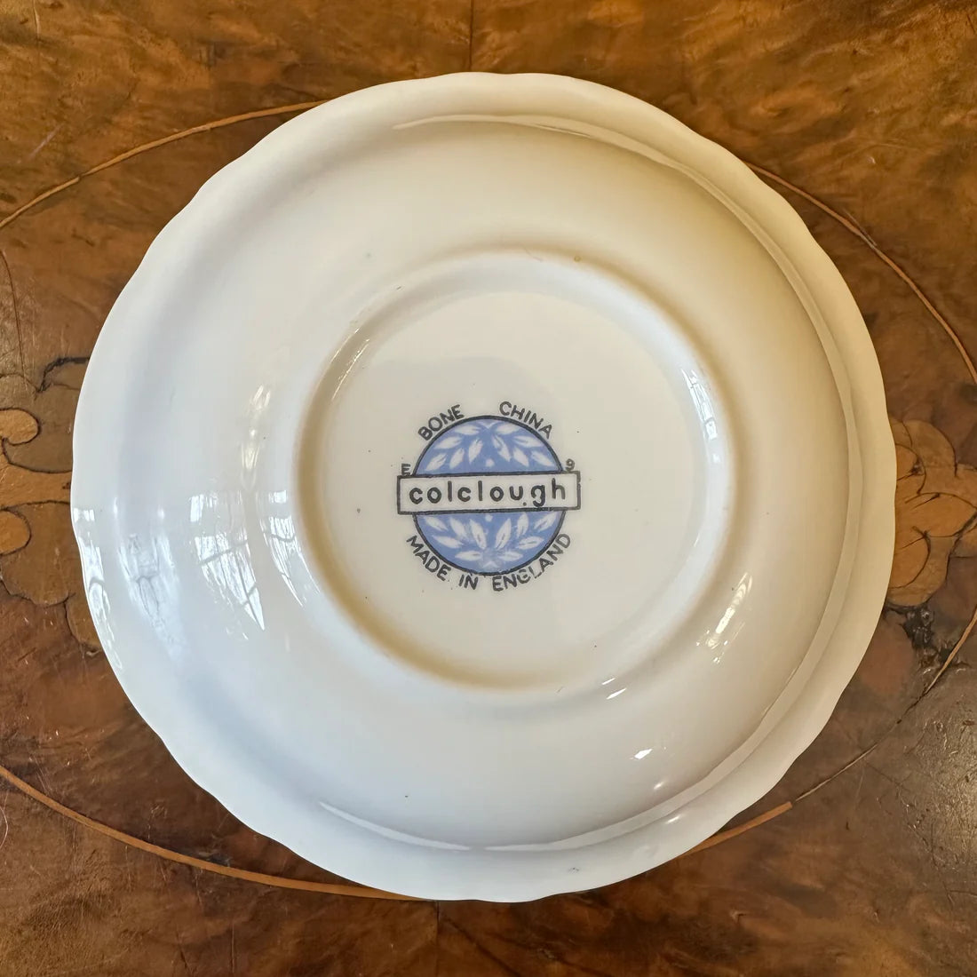Vintage Colclough Violets Print Small Bowl
