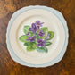 Vintage Colclough Violets Tea Cup Trio Set