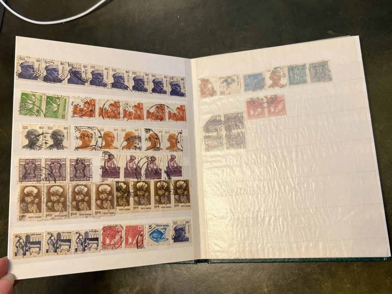 Various Collection Of Stamp Album Book