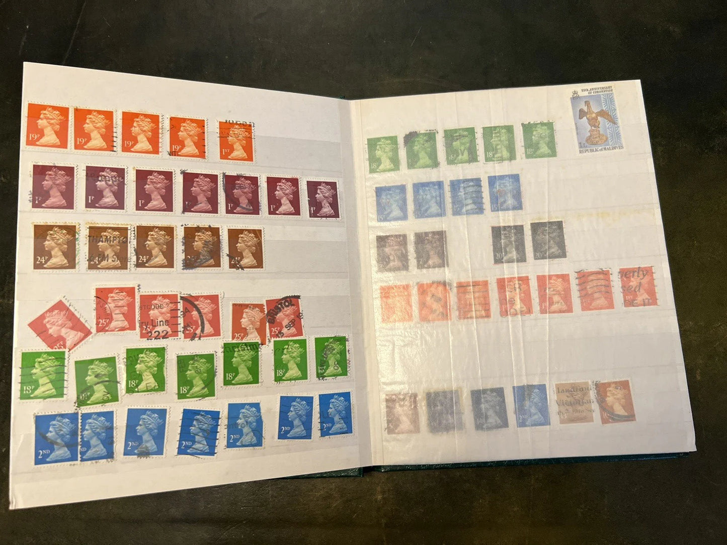 Various Collection Of Stamp Album Book