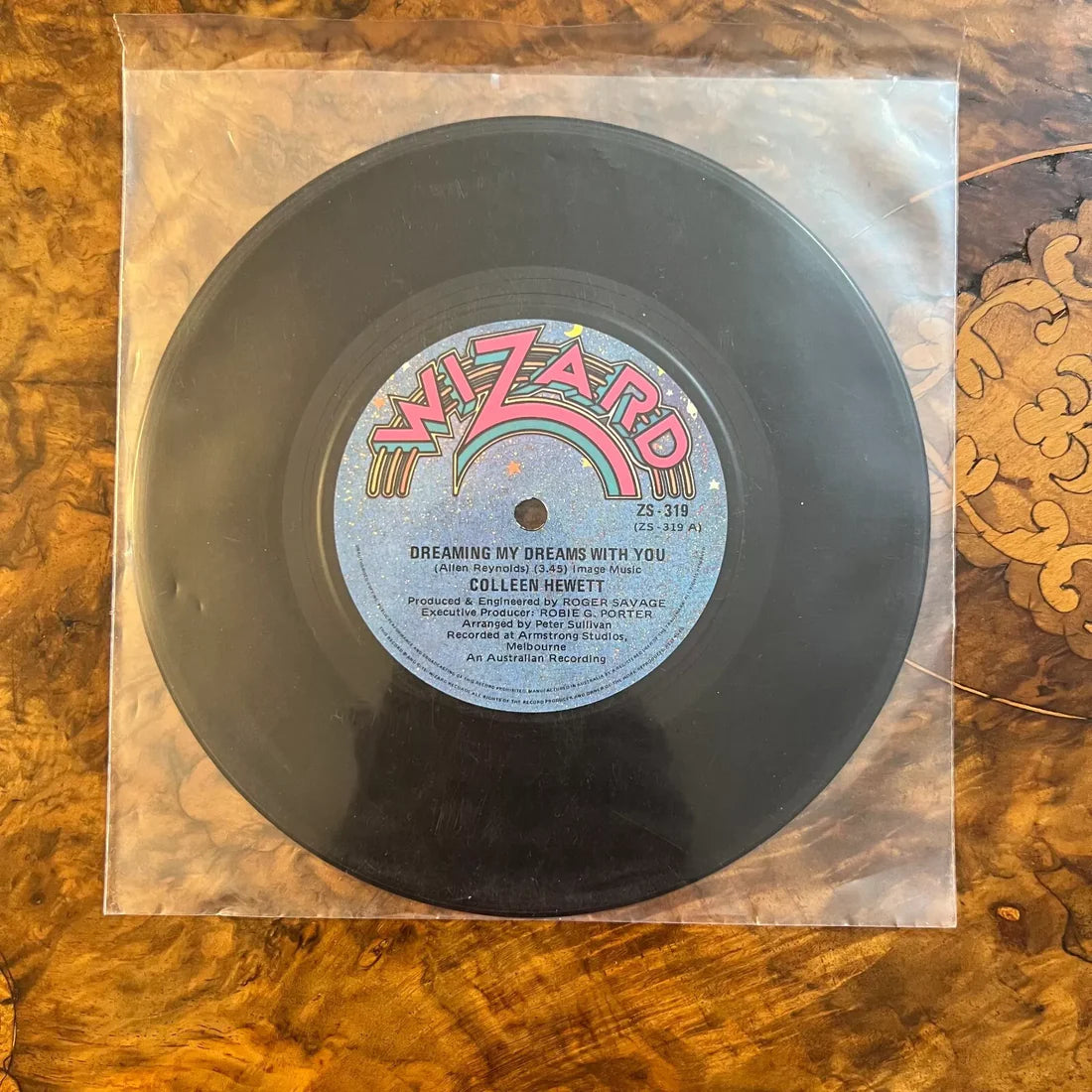 Colleen Hewett One Eyed Man/ Dreaming My Dreams With You Record