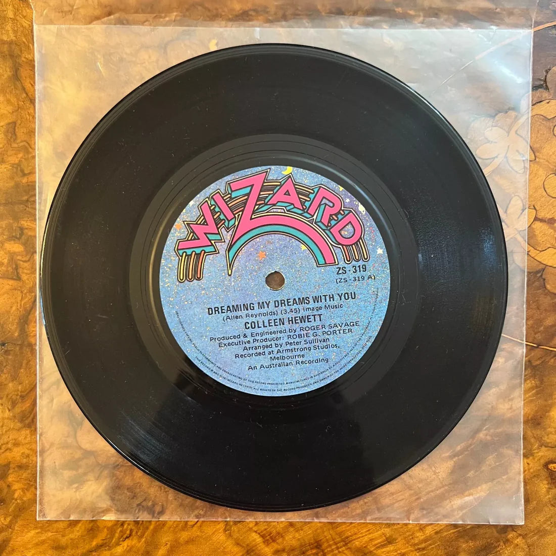 Colleen Hewett One Eyed Man/ Dreaming My Dreams With You Record