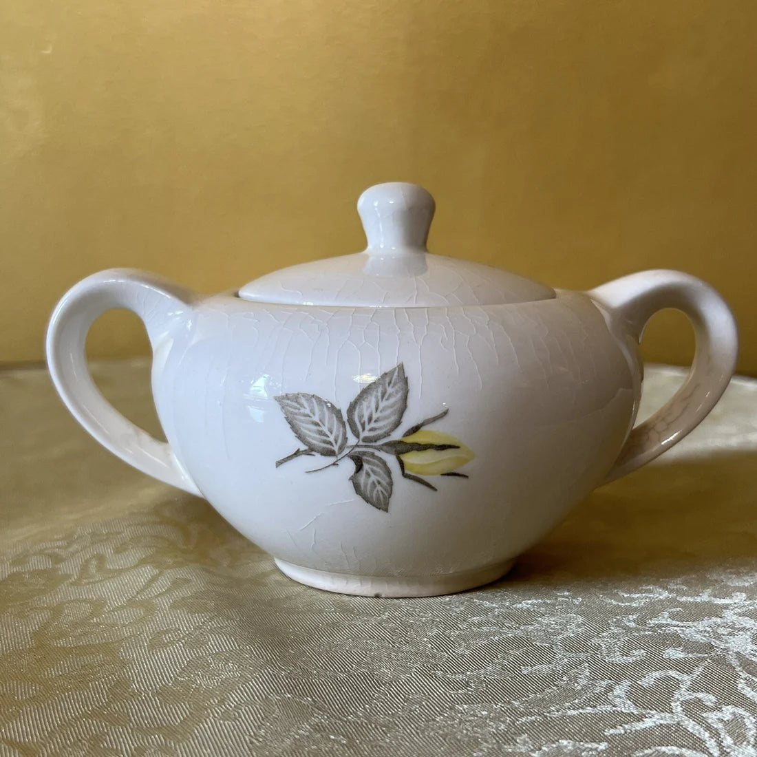 Vintage Colleen Rose 1950s Sugar Bowl
