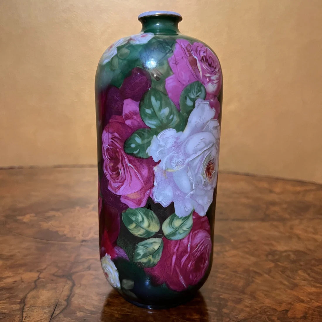 Floral Hand Painted Vase