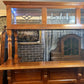 Large Wooden Bar With Light