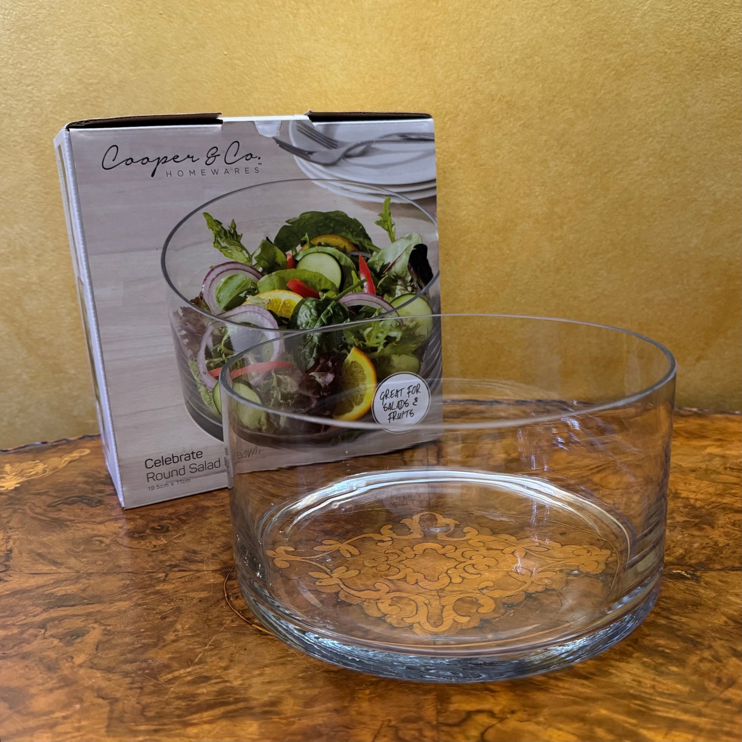 Cooper & Co Homewares Round Salad Bowl