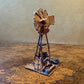 Copper Windmill Sculpture Ornament 