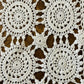Vintage Cotton Rectangle Lace Doily