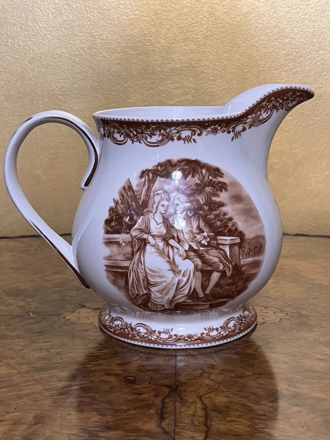 Vintage Courting Print Jug