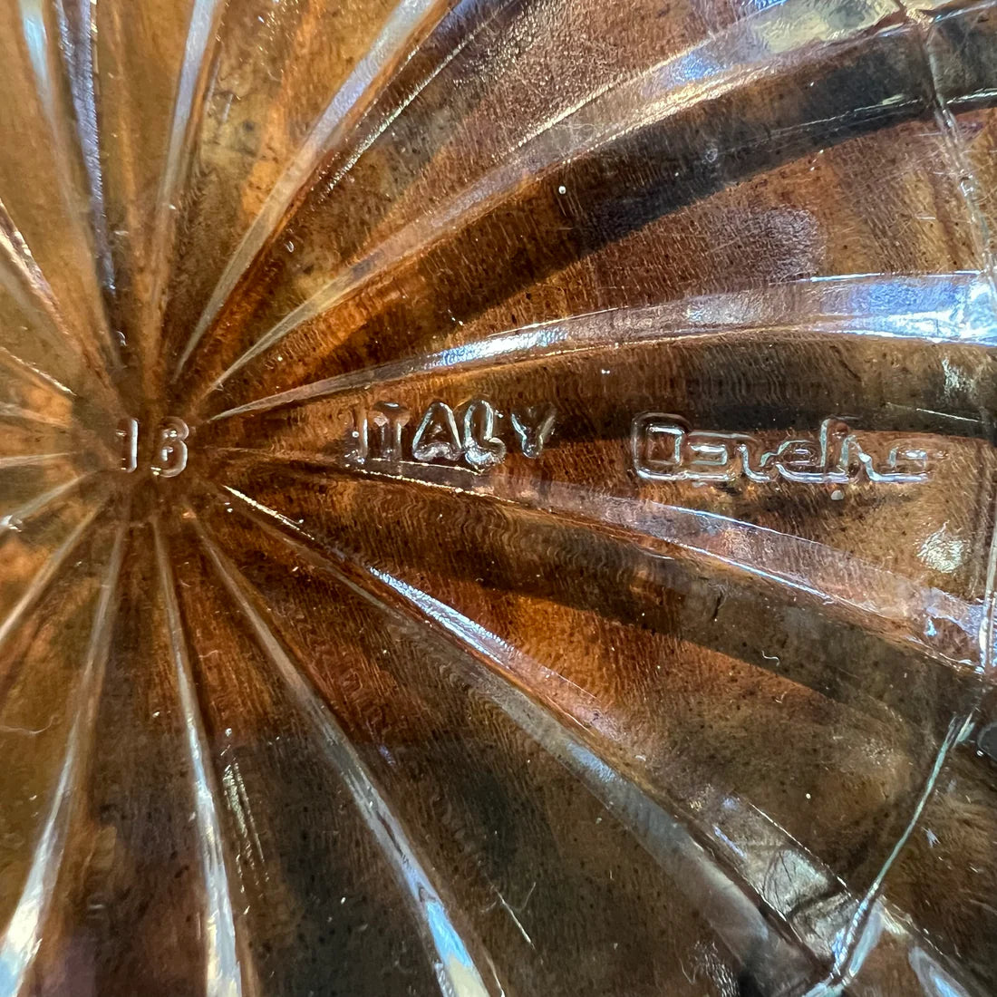 Vintage Covetro Italian Glass Small Bowl