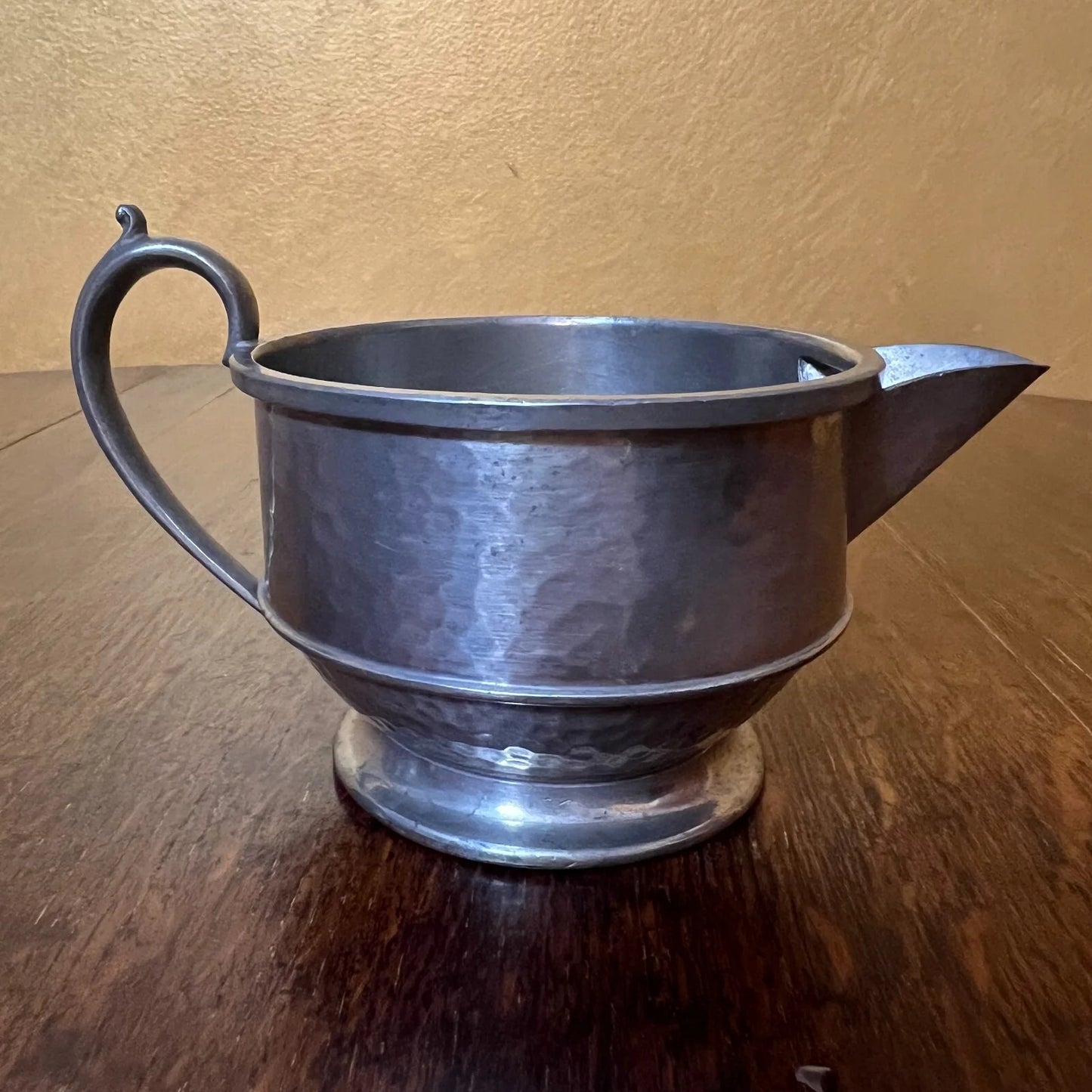 Vintage Craftsmen 1940s Pewter Jug