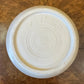 Cream & Yellow Floral Design Pottery Bowl