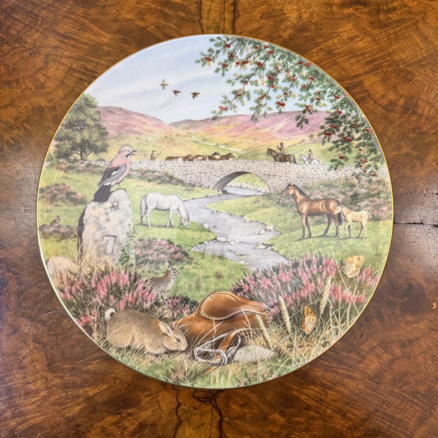 Creatures Great & Small by Peter Barrett Moorland Beck Plate