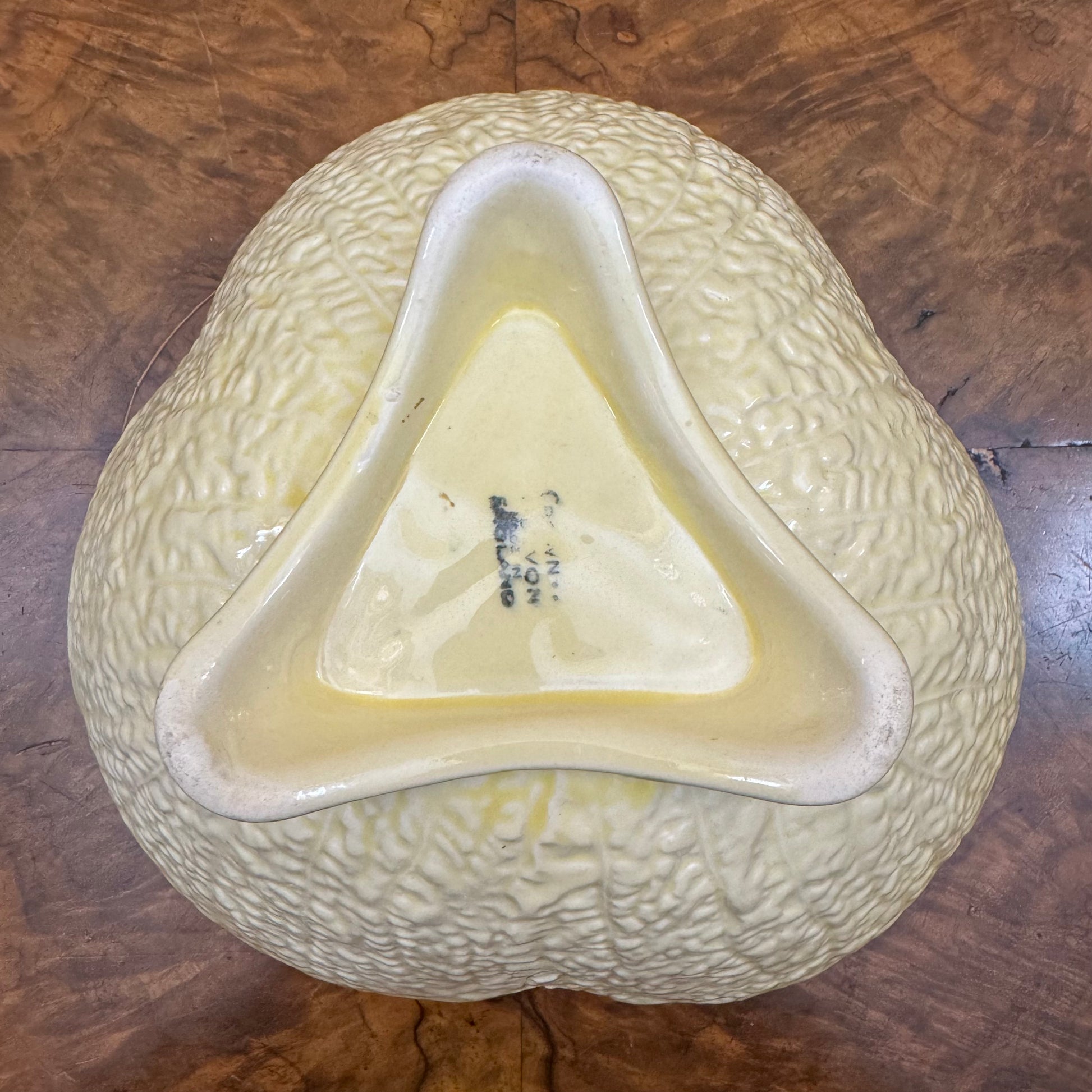 Crown Devon Salad Leaf Yellow Bowl 
