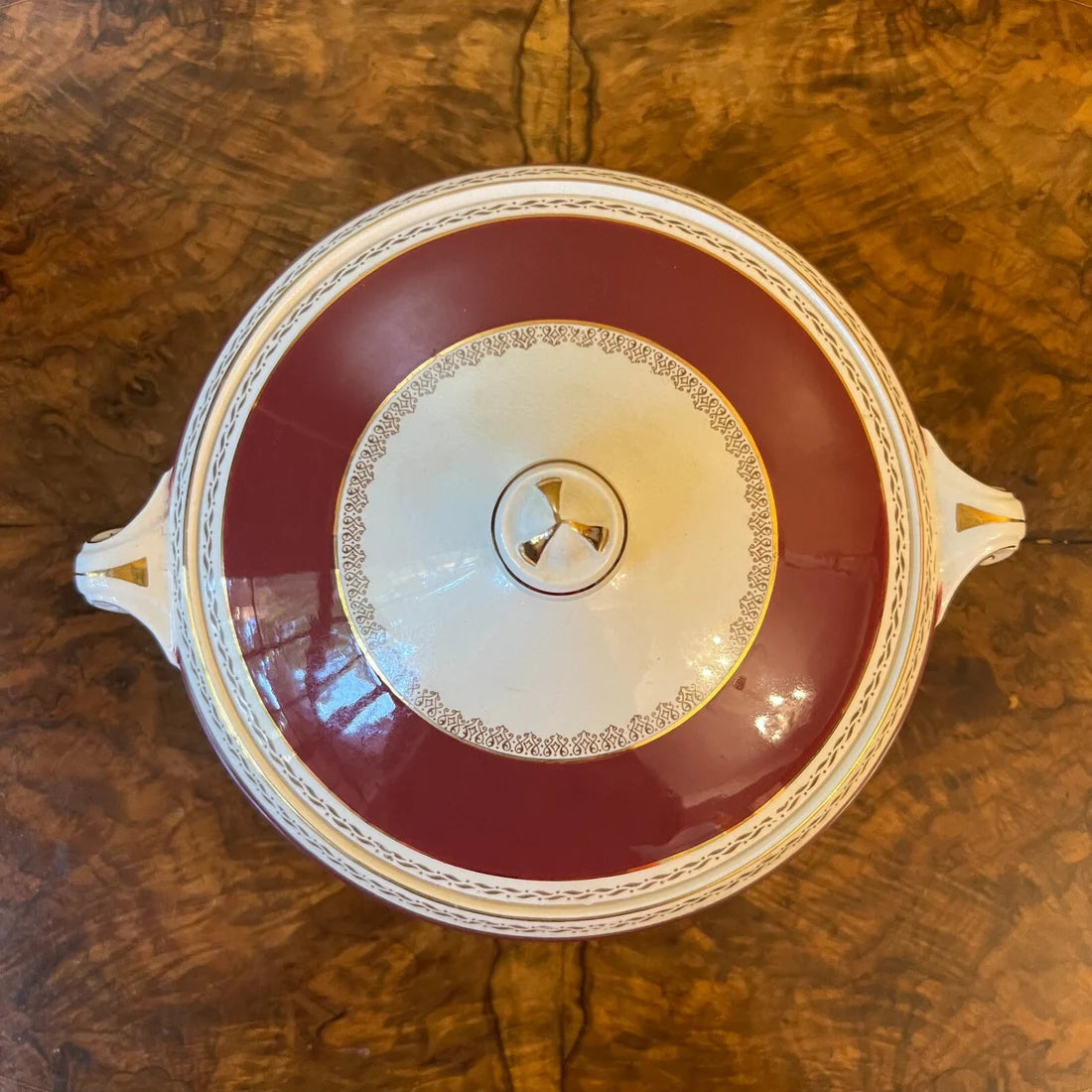 Vintage Crown Ducal Soup Tureen