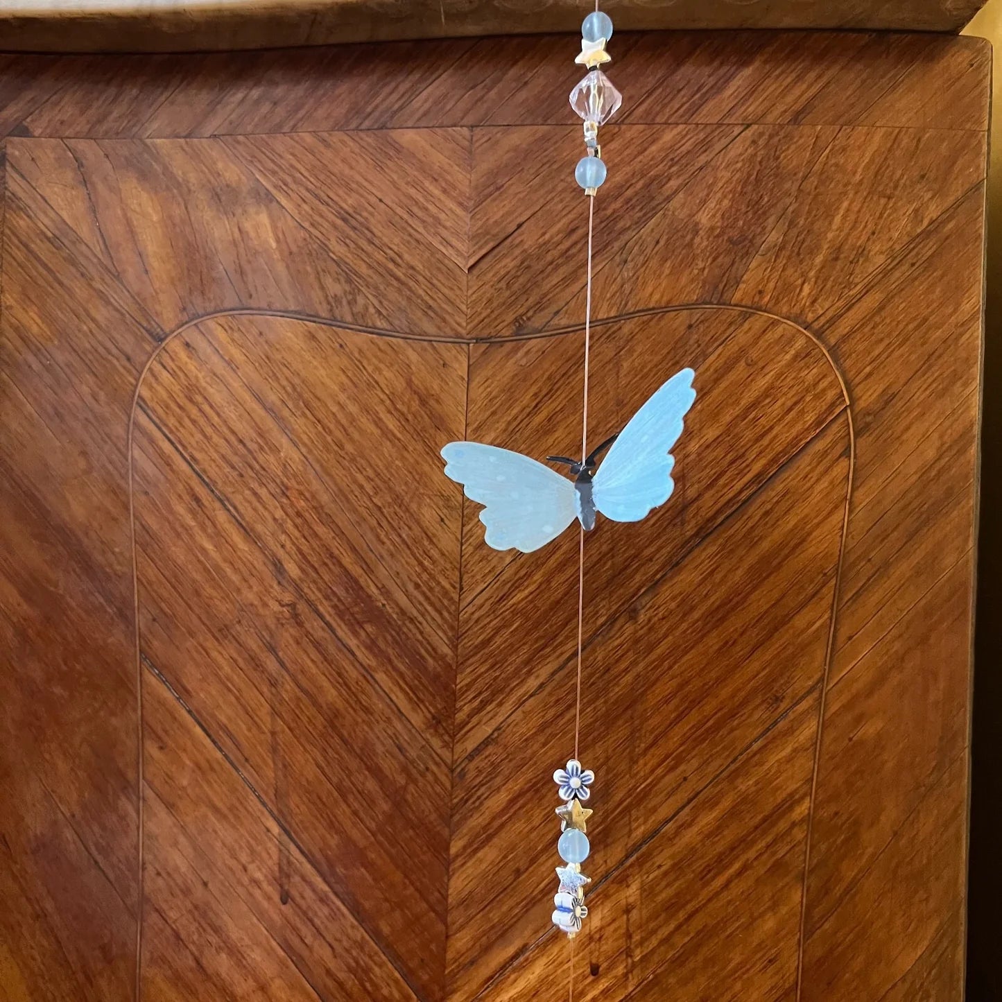 Crystal Butterfly Hanging Ornament