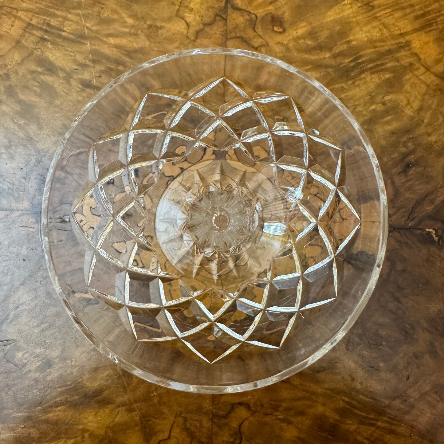 Crystal Champagne Coupe Hollow Stem 
