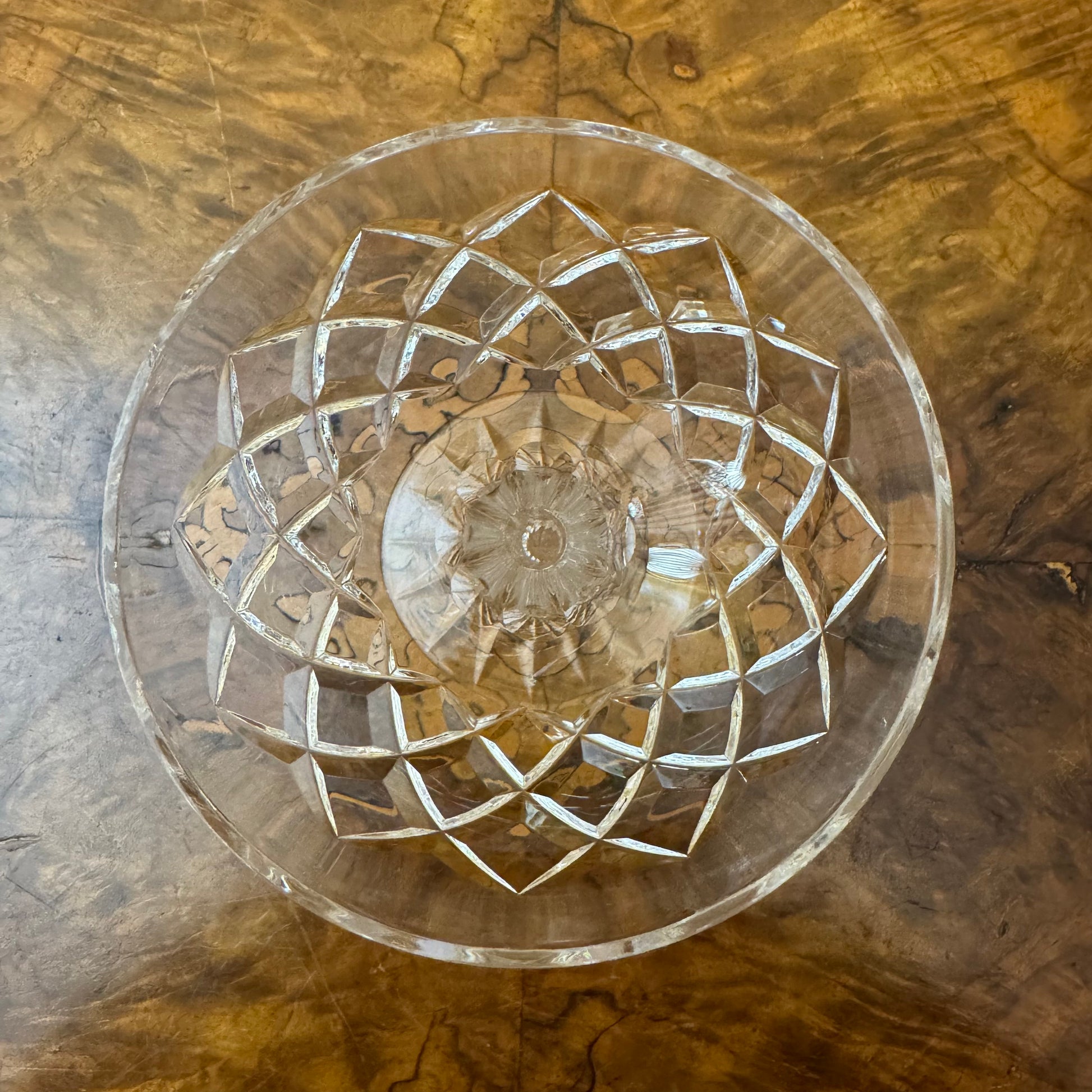 Crystal Champagne Coupe Hollow Stem 