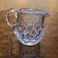 Vintage Crystal Creamer Jug