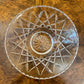 Vintage Crystal Cut Display Bowl