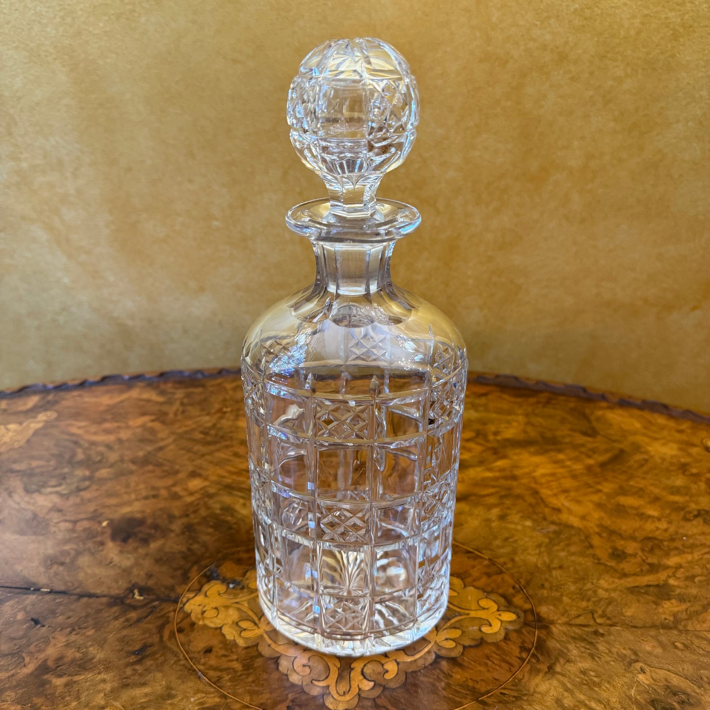 Crystal Cut Decanter 