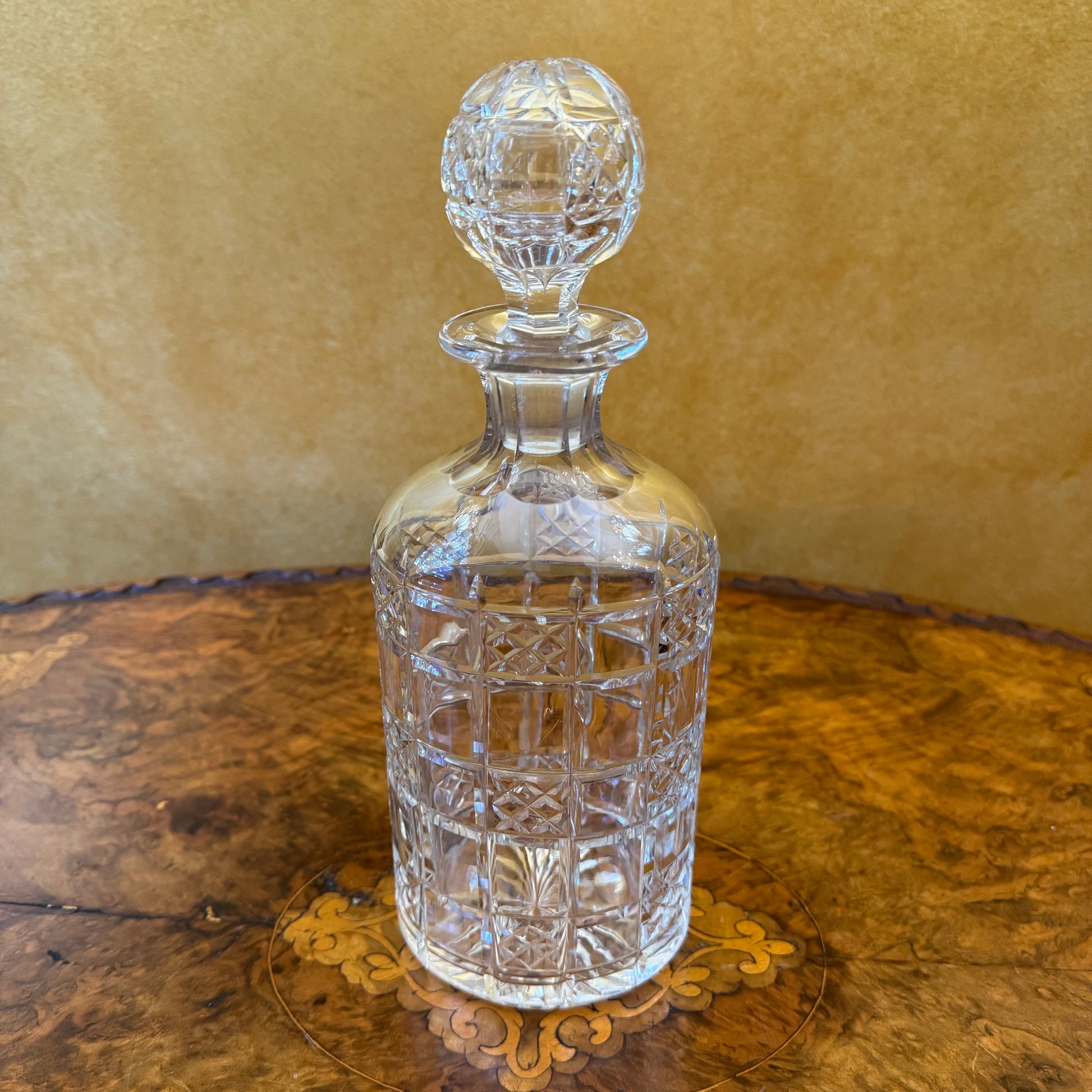 Crystal Cut Decanter 