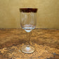 Crystal Gold Detail Port Glasses Set 